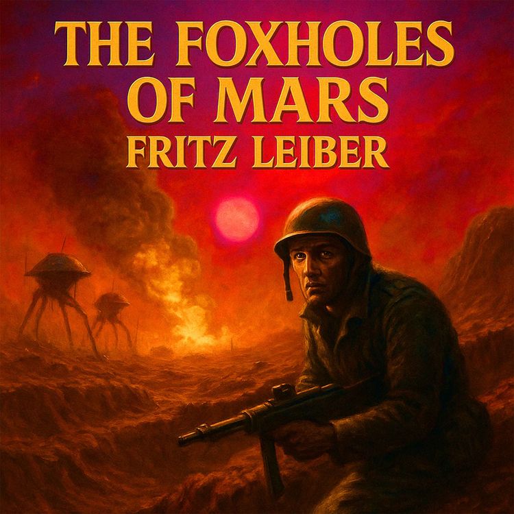 cover art for The Foxholes of Mars by Fritz Leiber