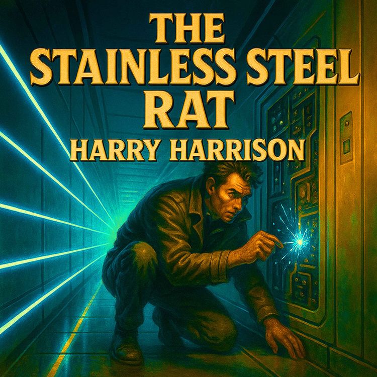 cover art for The Stainless Steel Rat by Harry Harrison