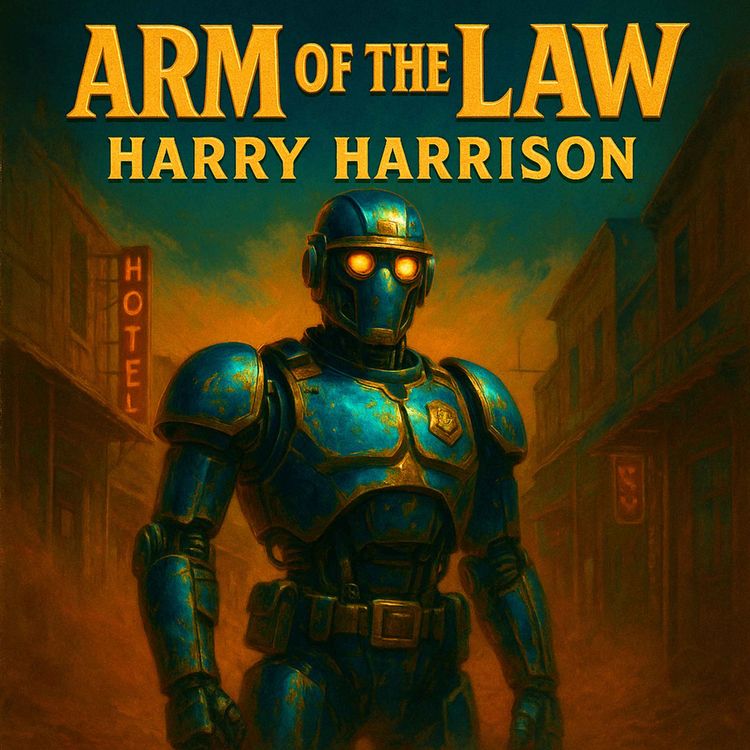 cover art for Arm of the Law by Harry Harrison - Steel and Judgment: A Robot’s Right to Rule