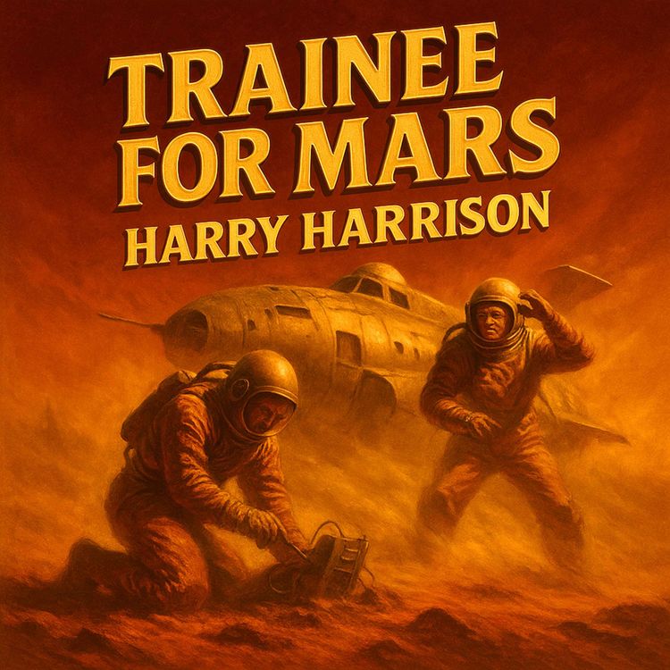 cover art for Trainee for Mars by Harry Harrison - Training for the First Space Flight to Mars