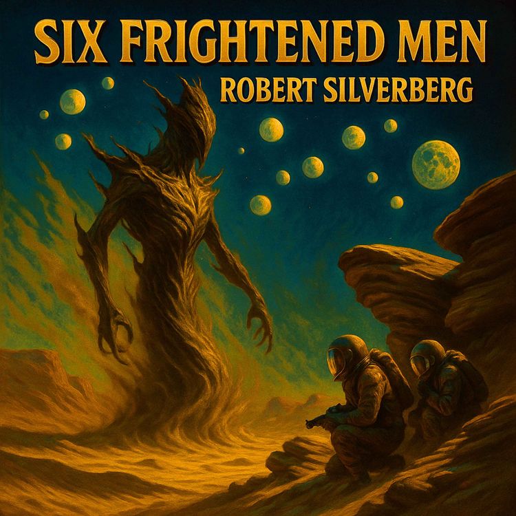 cover art for Six Frightened Men by Robert Silverberg - Author Robert Silverberg Short Science Fiction Stories