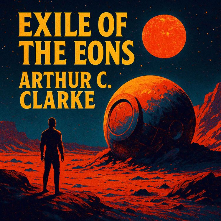 cover art for Exile of the Eons by Arthur C. Clarke - The Long Sleep and the Longer Exile