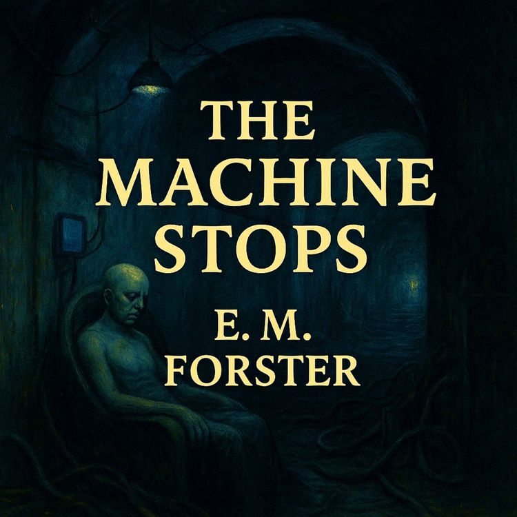 cover art for The Machine Stops by E. M. Forster