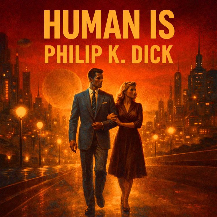 cover art for Human Is by Philip K. Dick - He Came Back Changed—But Was He More Human Than Ever?