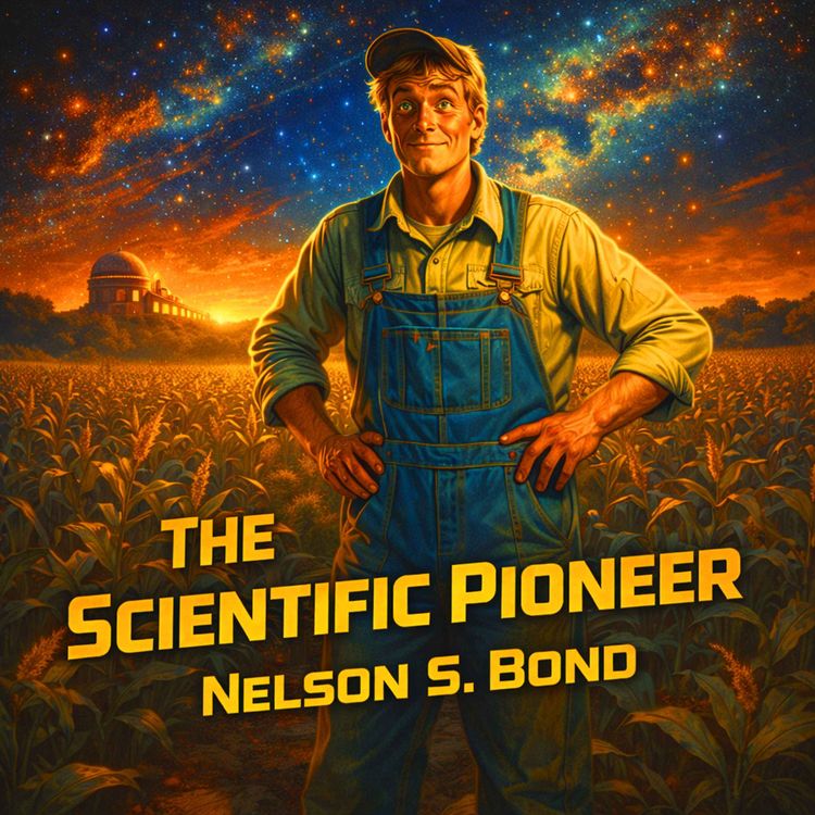 cover art for The Scientific Pioneer by Nelson S. Bond
