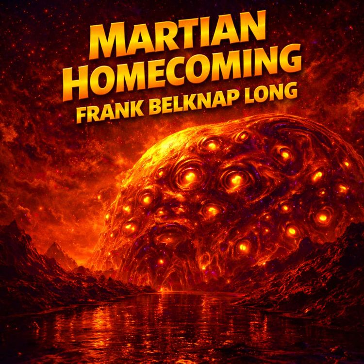 cover art for Martian Homecoming by Frank Belknap Long