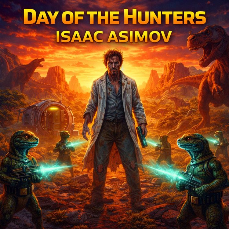 cover art for Day of the Hunters by Isaac Asimov