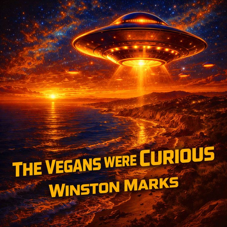 cover art for The Vegans Were Curious by Winston Marks