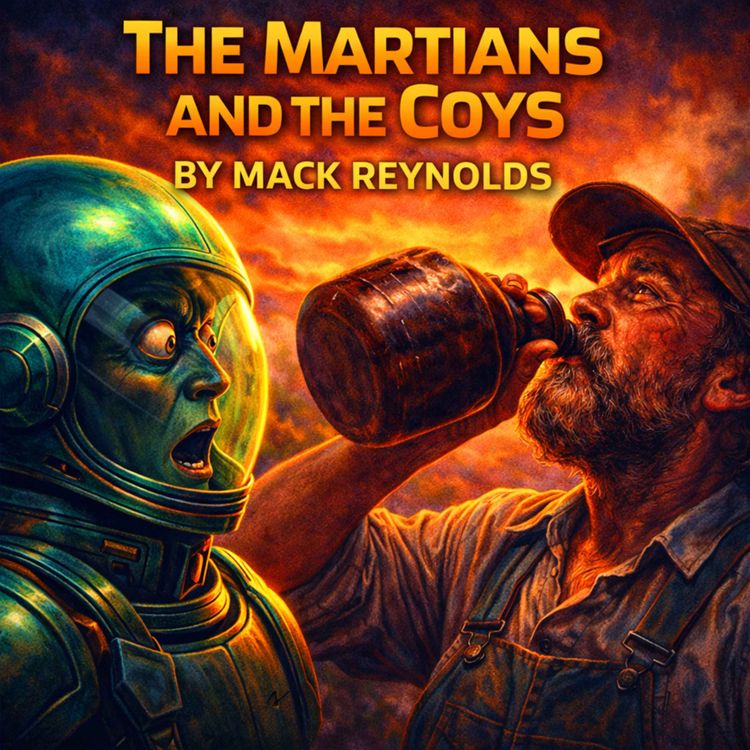 cover art for The Martians and the Coys by Mack Reynolds
