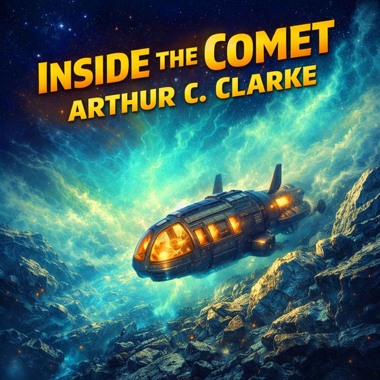 cover art for Inside the Comet by Arthur C. Clarke