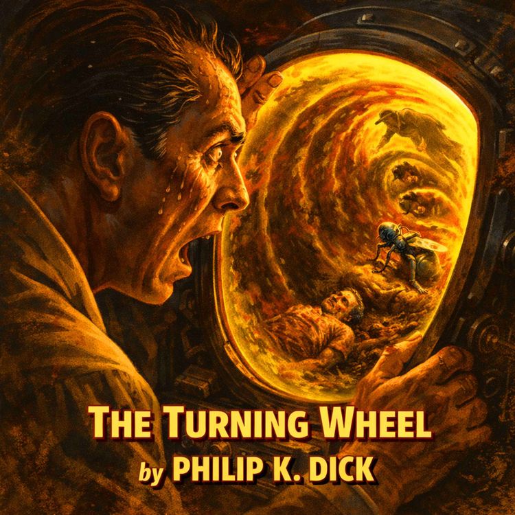 cover art for The Turning Wheel by Philip K. Dick - When the Wheel Turns, Who Rides and Who Breaks?