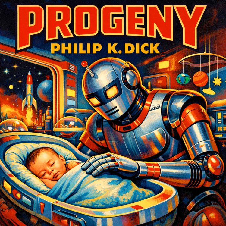 cover art for Progeny by Philip K. Dick - PKD Audiobook