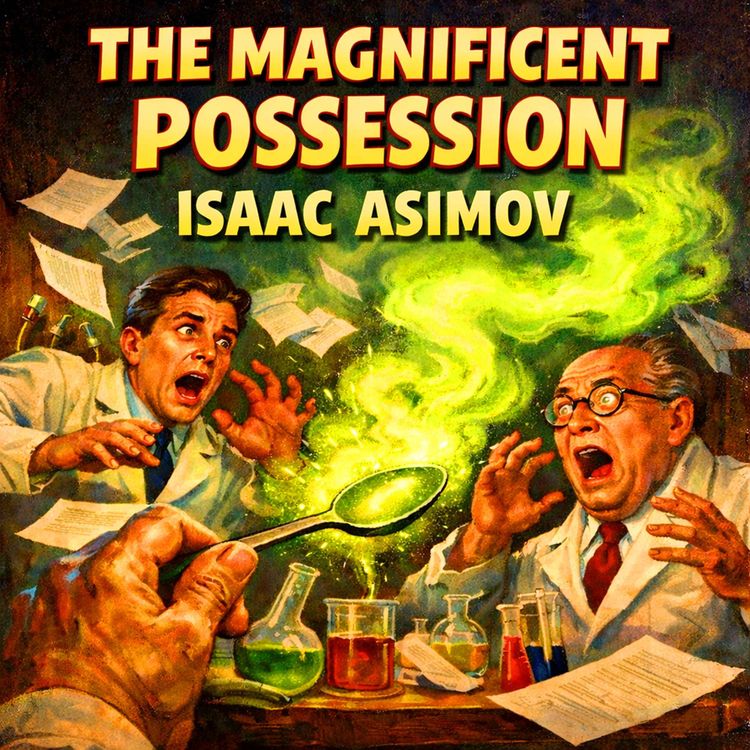 cover art for The Magnificent Possession by Isaac Asimov - Early Isaac Asimov Stories