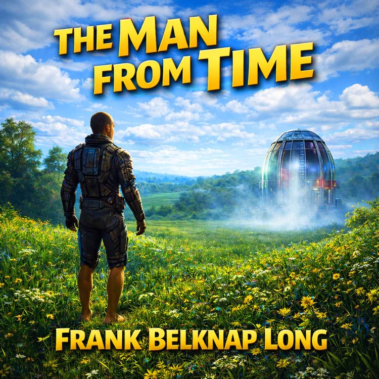 cover art for The Man From Time by Frank Belknap Long