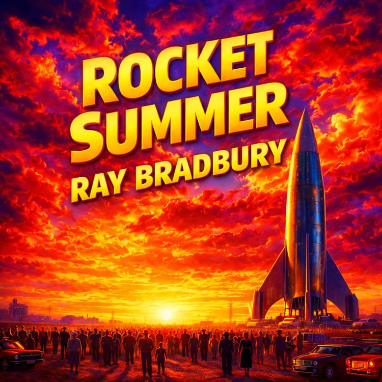 cover art for Rocket Summer by Ray Bradbury