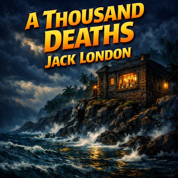 cover art for A Thousand Deaths by Jack London - The First Published Story by Jack London in 1899