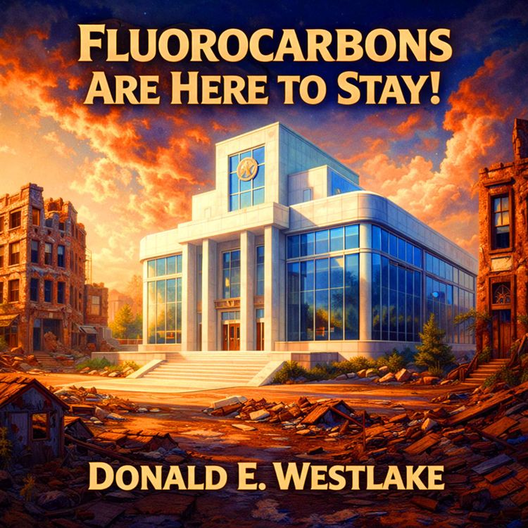 cover art for Fluorocarbons Are Here To Stay! by Donald E. Westlake