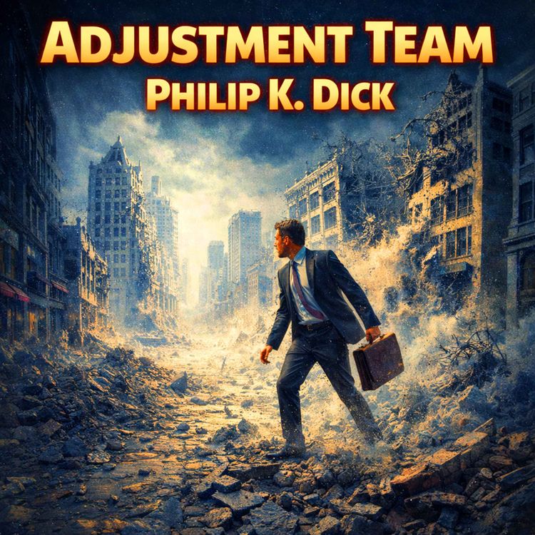 cover art for Adjustment Team by Philip K. Dick - Early Philip Dick Short Story