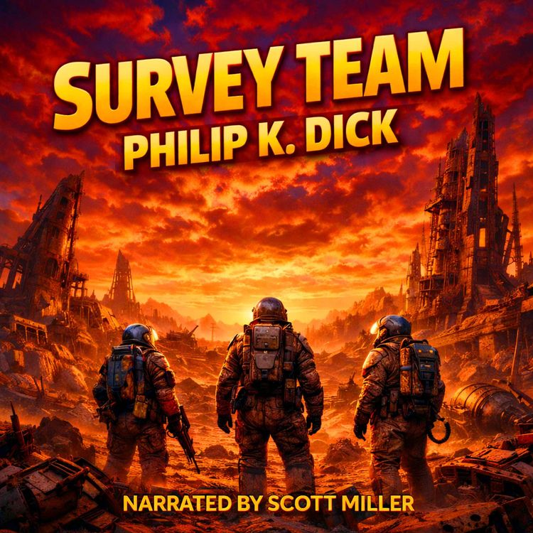 cover art for Survey Team and Souvenir by Philip K. Dick - Philip K. Dick Audiobook Short Stories