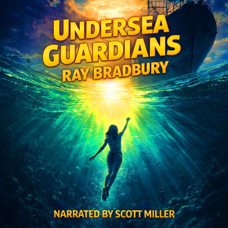 cover art for Undersea Guardians by Ray Bradbury