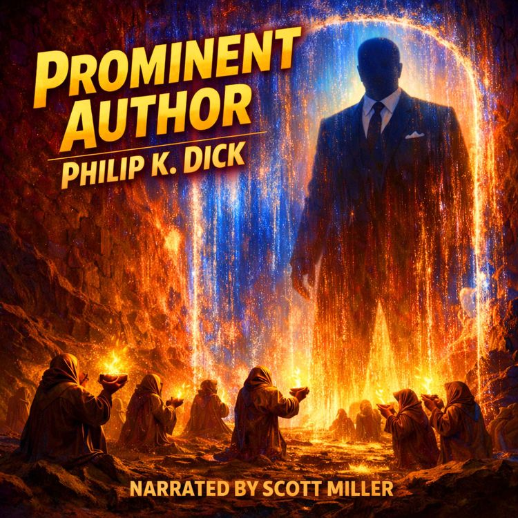 cover art for Prominent Author by Philip K. Dick
