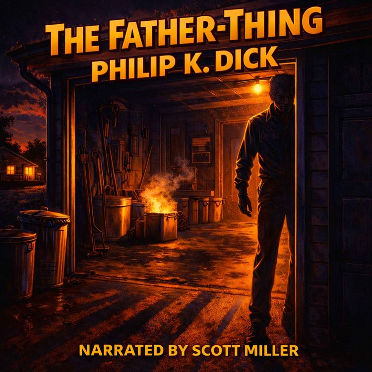 cover art for The Father Thing by Philip K. Dick - Not All Monsters Come From Outer Space