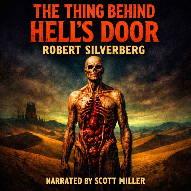 cover art for The Thing Behind Hell's Door by Robert Silverberg