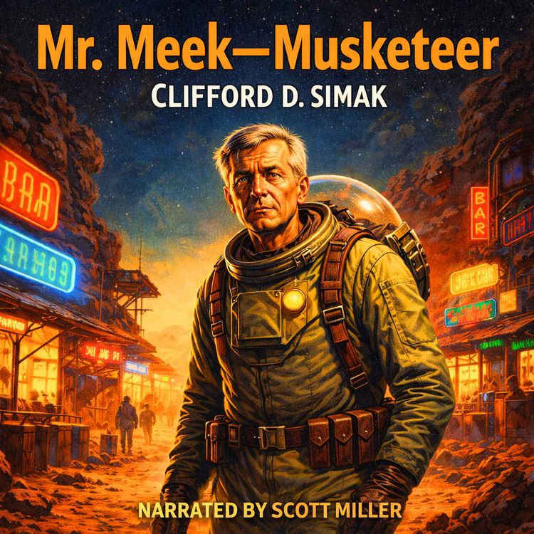 cover art for Mr. Meek - Muskeeter by Clifford D. Simak