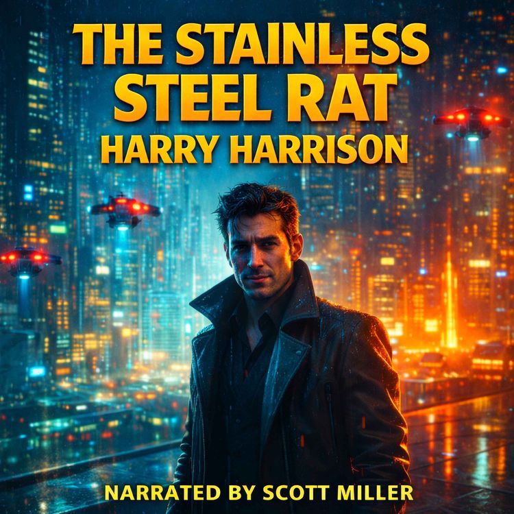 cover art for The Stainless Steel Rat by Harry Harrison