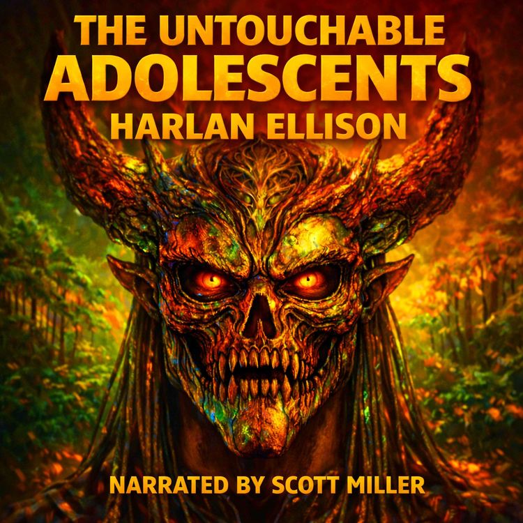 cover art for The Untouchable Adolescents by Harlan Ellison - Vintage Science Fiction from the 1950s