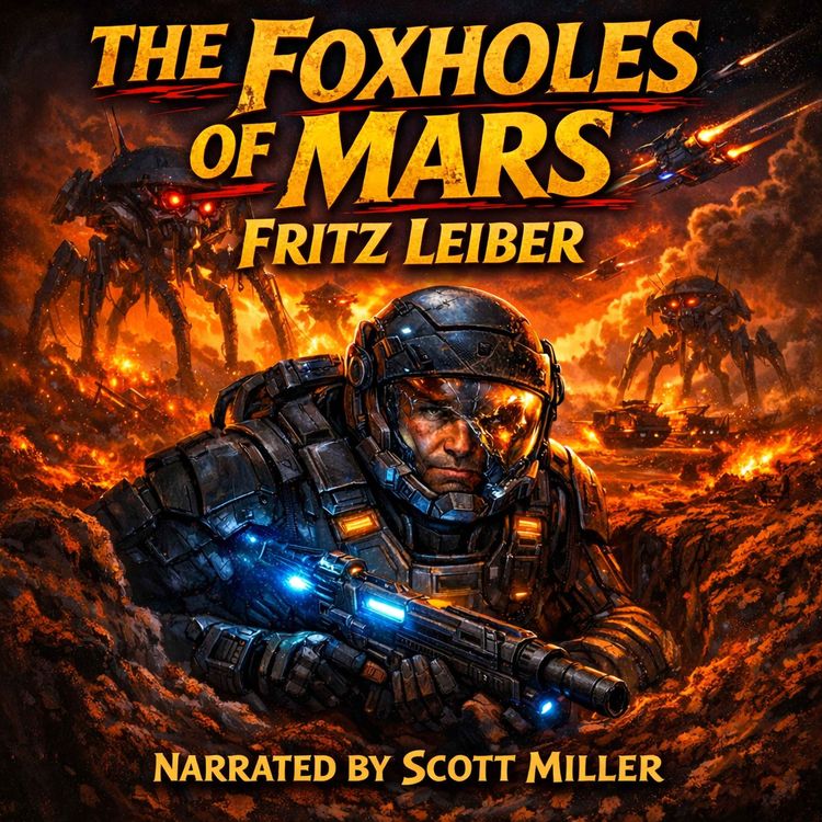 cover art for The Foxholes of Mars by Fritz Leiber