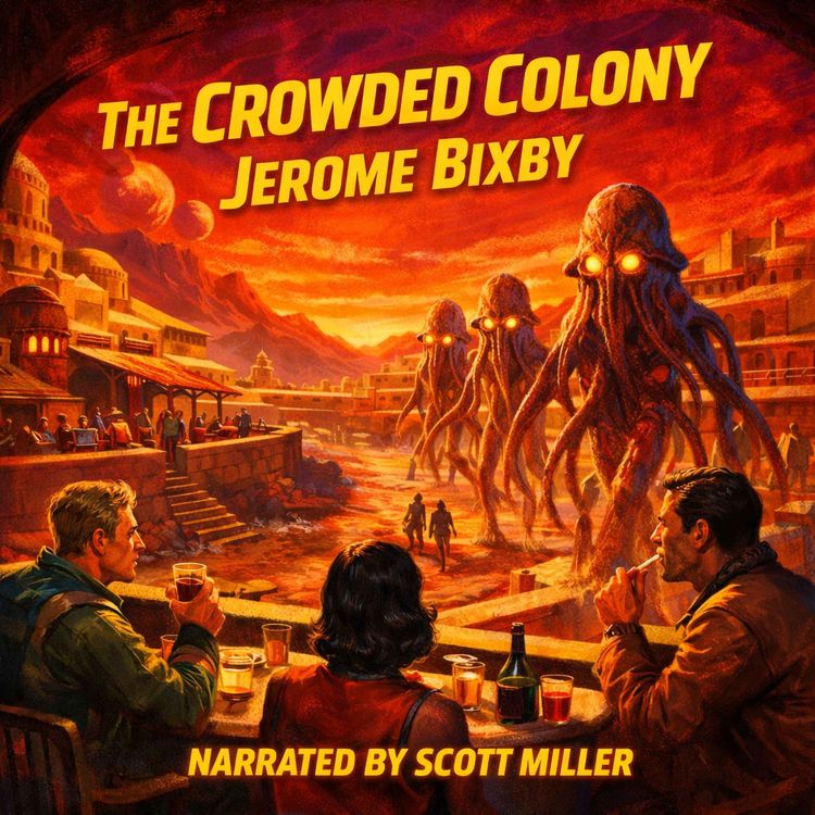 cover art for The Crowded Colony by Jerome Bixby