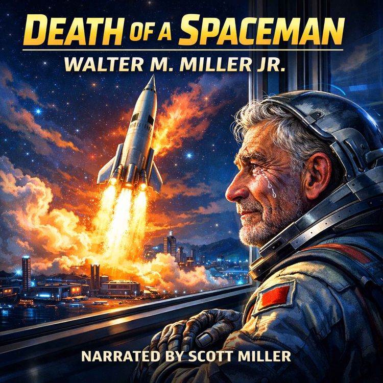cover art for Death of a Spaceman by Walter M. Miller Jr.
