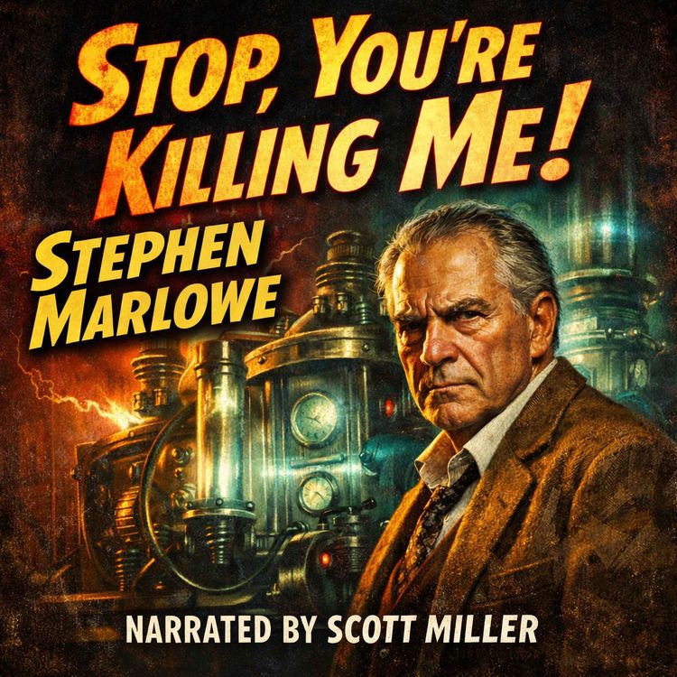 cover art for Stop, You're Killing Me! By Stephen Marlowe - Time Travel Science Fiction Short Stories