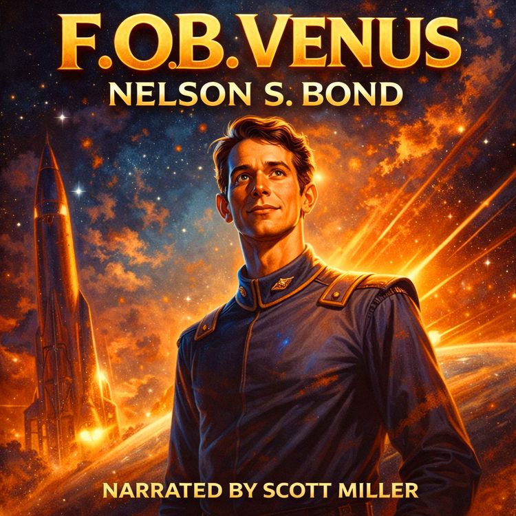 cover art for F. O. B. Venus by Nelson S. Bond - Pulp Sci-Fi Short Story from 1939