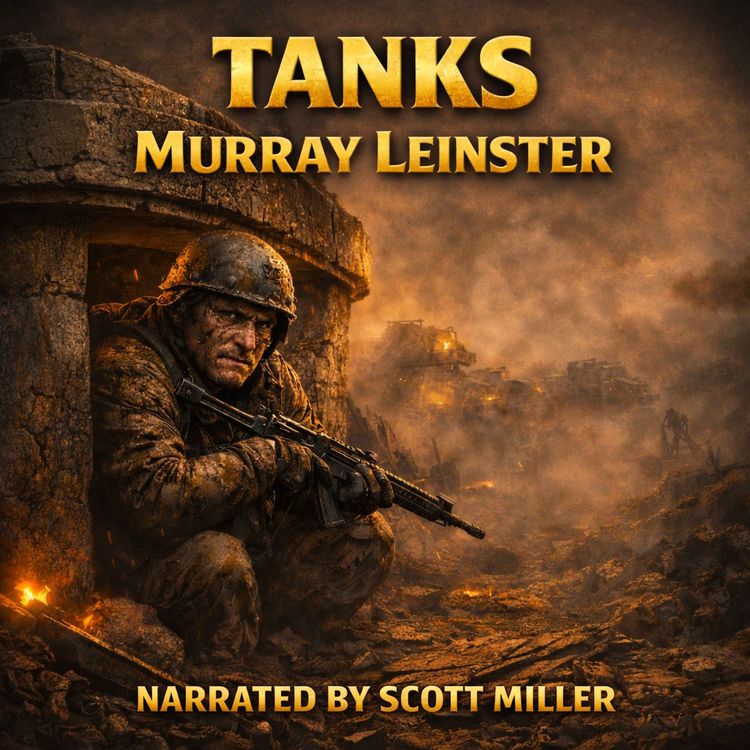 cover art for Tanks by Murray Leinster - Buried in Gas, Hunted by Steel—Victory Was Up to Them