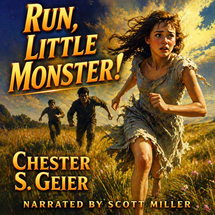 cover art for Run, Little Monster! by Chester S. Geier