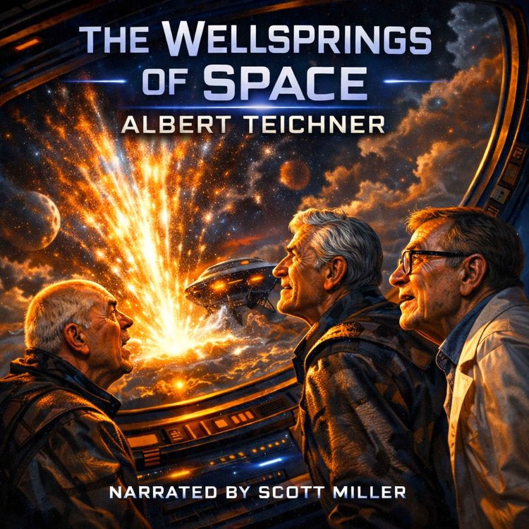 cover art for The Wellsprings of Space by Albert Teichner
