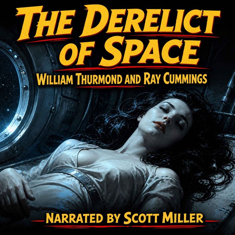 cover art for The Derelict of Space by William Thurmond and Ray Cummings