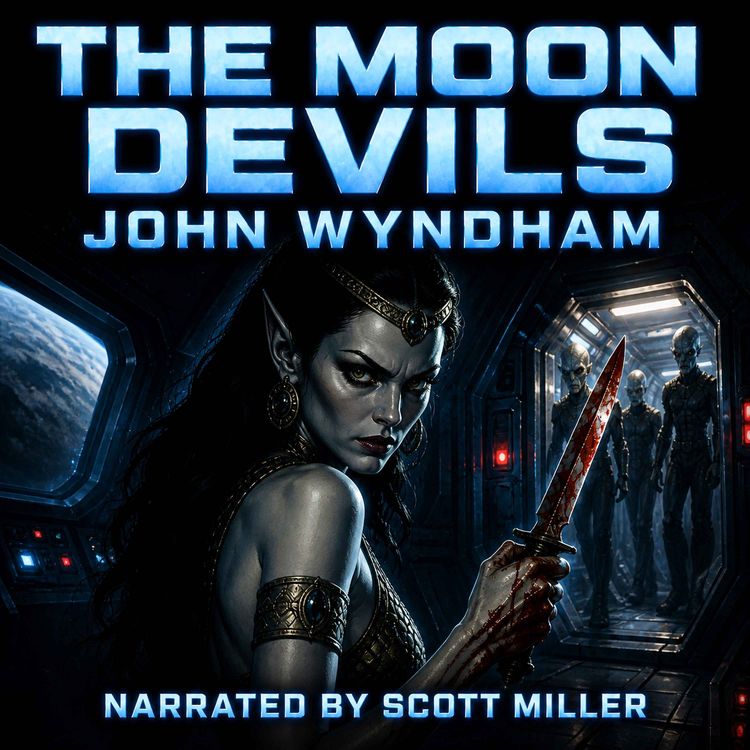 cover art for The Moon Devils by John Wyndham