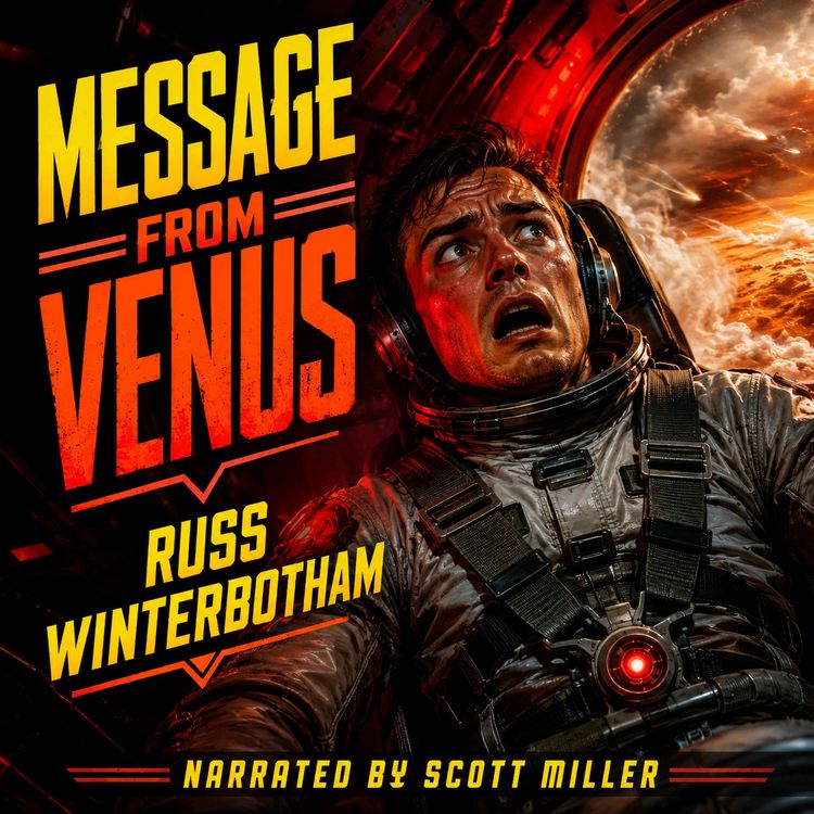 cover art for Message from Venus by Russ Winterbotham
