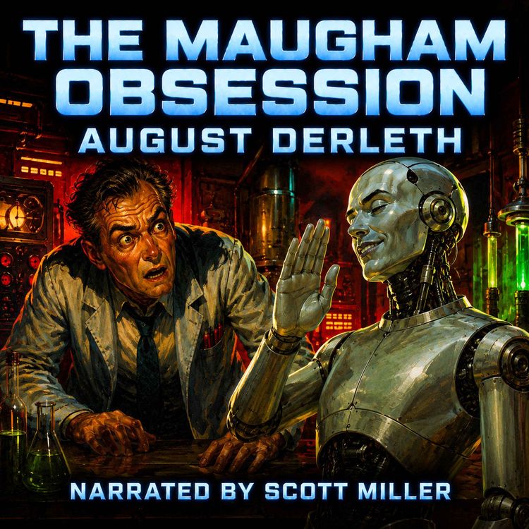 cover art for The Maugham Obsession by August Derleth