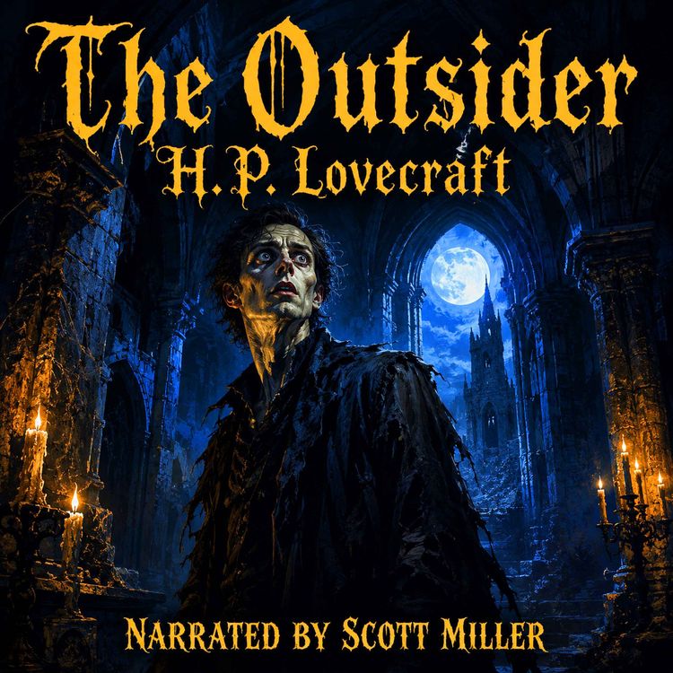 cover art for The Outsider by H. P. Lovecraft