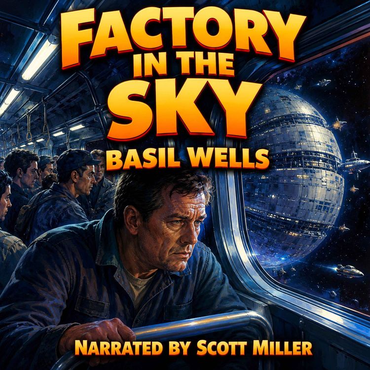 cover art for Factory In The Sky by Basil Wells