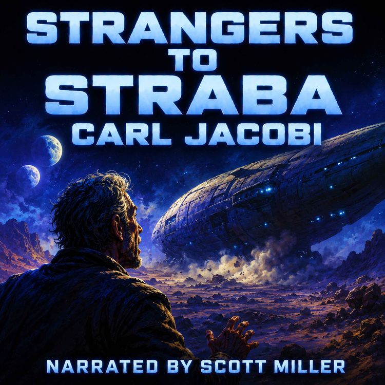 cover art for Strangers to Straba by Carl Jacobi