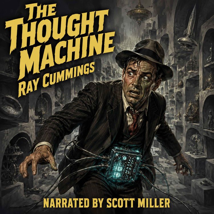 cover art for The Thought Machine by Ray Cummings