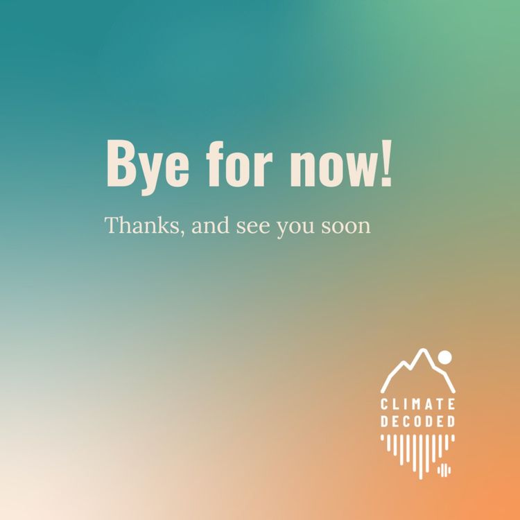 cover art for Bye for now