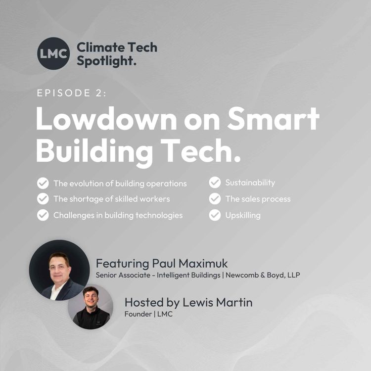 cover art for Lowdown on Smart Building Tech.