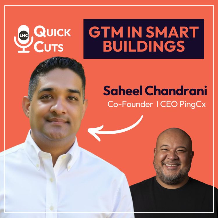 cover art for Why GTM Starts in the Basement with Saheel Chandrani CEO of PingCx