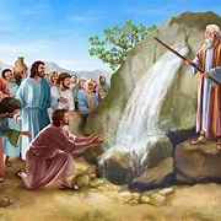 cover art for Moses and the Water from the Rock